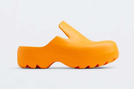 Elevated Rubber Clogs