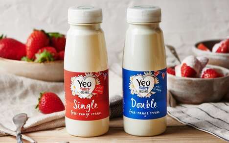 Organic Bottled Cream Products