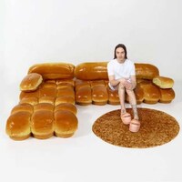 Realistic Bread-Inspired Sofas Image 4