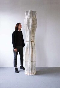 3D-Printed Mycelium Columns Image 5