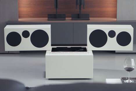Minimalist Art Piece Speakers