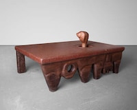 Repurposed Sawdust Tables Image 5