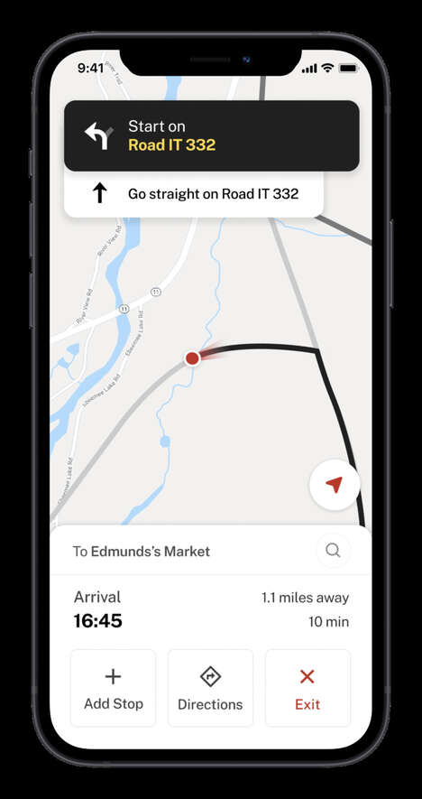 Snowmobile-Guiding Apps