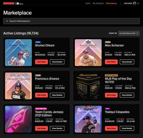 Baseball-Focused NFT Marketplaces
