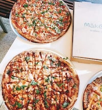Scallion Pancake Pizzas Image 1