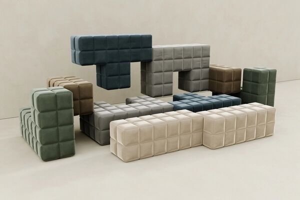 Puzzle Video Game Sofas
