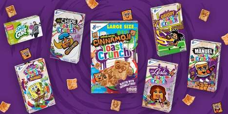 Emoji-Inspired Cereal Launches