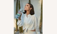 Tropical Glass Water Bottles