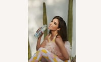 Tropical Glass Water Bottles Image 4