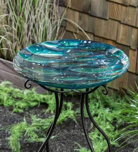 Iridescent Garden Decor