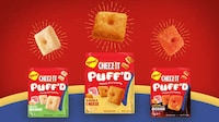 Puffed Cheese Crackers Image 1