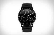 Deeply Dark Disc Timepieces