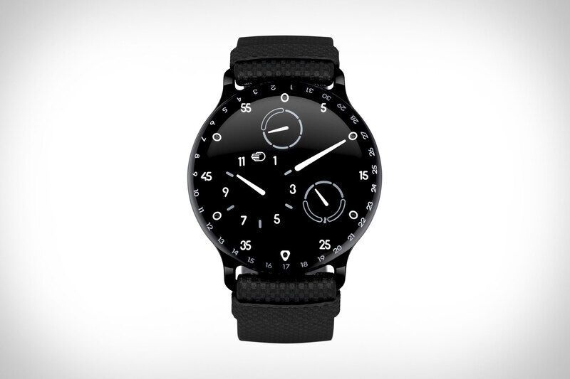 Deeply Dark Disc Timepieces