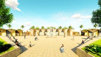 3D-Printed Cacao Waste Villages Image 3