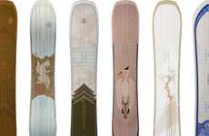 Playful Performance-Ready Snowboards