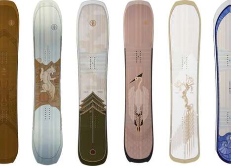 Playful Performance-Ready Snowboards