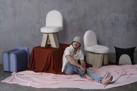 Fluffy Organically-Shaped Furniture