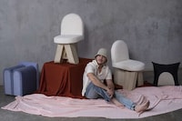 Fluffy Organically-Shaped Furniture Image 1
