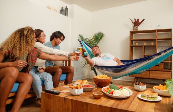 Sports-Themed Indoor Hammocks