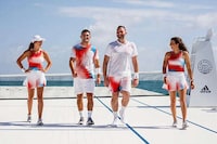 Floating Recycled Tennis Courts Image 4