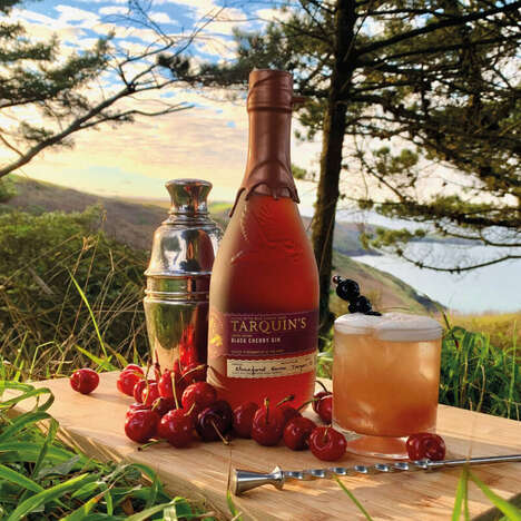 Black Cherry-Infused Gins