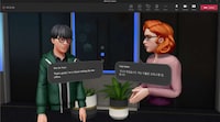 Metaverse-Enabled Video Chat Applications