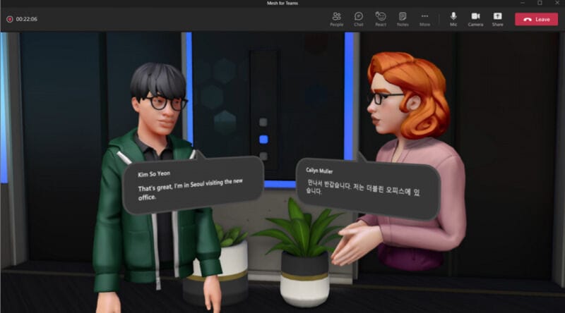 Metaverse-Enabled Video Chat Applications