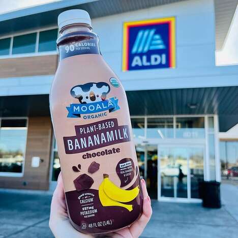 Banana-Infused Milk Products