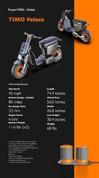 Functional Urbanite Scooter Designs Image 7