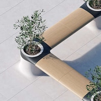 Modular Outdoor Space Benches Image 2