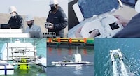 Flying Aquatic Maintenance Drones Image 3