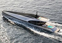Ultra-Opulent Razor-Like Yachts Image 3