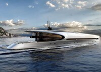 Ultra-Opulent Razor-Like Yachts Image 4