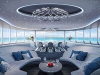 Ultra-Opulent Razor-Like Yachts Image 7
