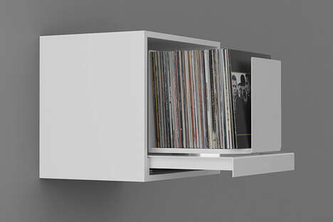 Modernist Record Collection Cases