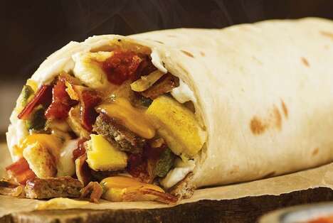 Extra Large Breakfast Burritos