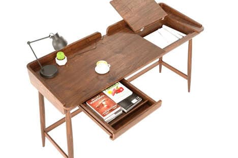 Minimalist Storage-Friendly Desks