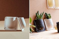 Vertical Workstation Wall Planters Image 3