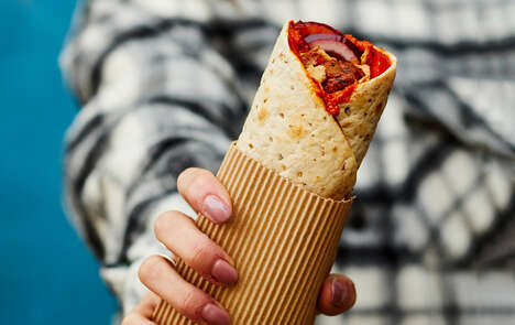 Plant-Based Meatball Wraps