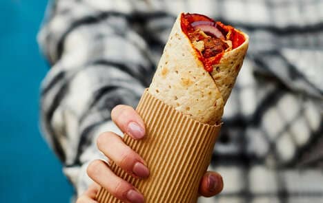 Plant-Based Meatball Wraps