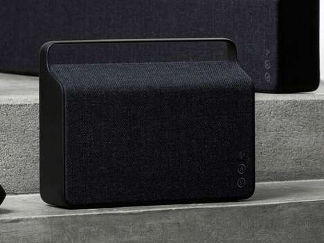 Demure Design-Conscious Speakers
