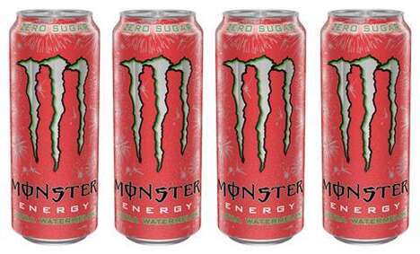 Sugar-Free Fruity Energy Drinks