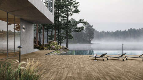 Wood-Patterned Porcelain Stoneware