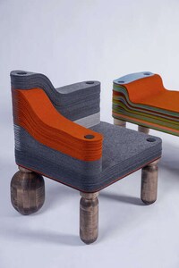 Sustainable Felt Stack Furniture Image 2