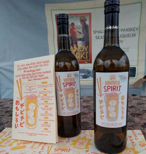 Ramen Noodle-Derived Spirits