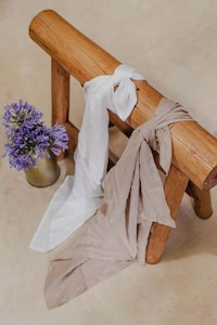 Breathable Linen Swaddles Image 2