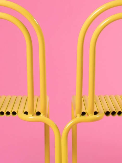 Bold Outdoor Aluminum Chairs