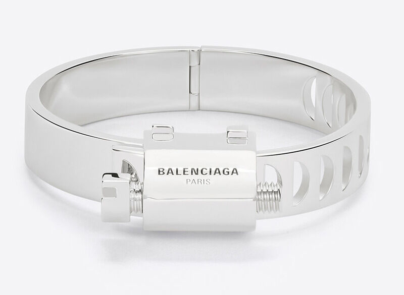 Industrial High-Fashion Bracelets : Balenciaga Tool Bracelet