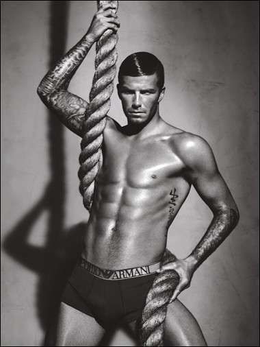 12 David Beckham Photo Shoots