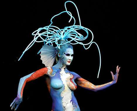 45 Beautiful Body Paint Features